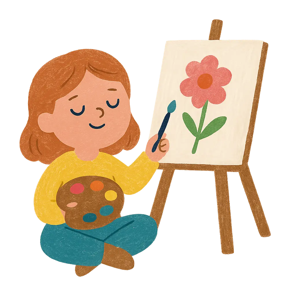 Creatieve schilderactiviteit voor kinderen
